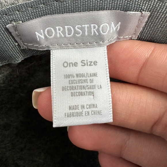 Nordstrom NEW 100% Wool Wide Brim Hat - Picture 2 of 5